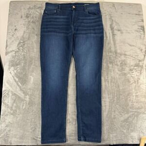 Mugsy‎ Jeans Mens 38x36 Blue Fultons Casual Slim Straight Denim Comfort Stretch